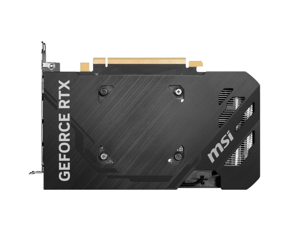 MSI GeForce RTX 4060 Ti VENTUS 2X BLACK E1 OC | 8GB GDDR6 VRAM | Videokaart | GPU | Nvidia - Afbeelding 3