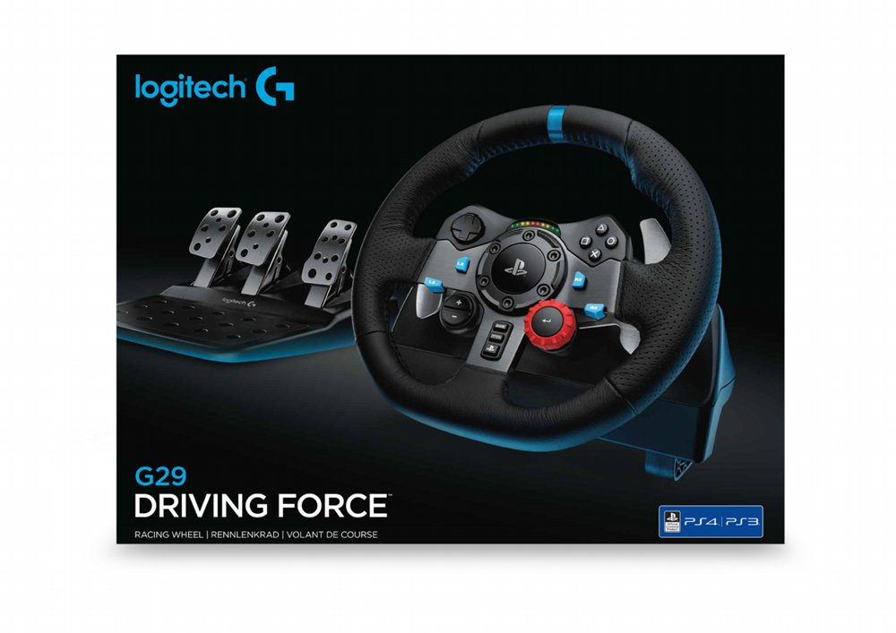 Logitech G29 Driving Force Stuurwiel + Pedalen | Force Feedback | 900° Rotatie | USB 2.0 | Compatibel met PC, PS3, PS4, PS5 - Afbeelding 5