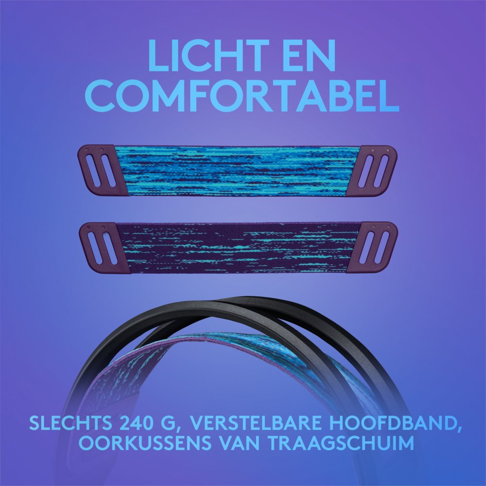 Logitech G335 | On-Ear Gaming Headset 3,5mm Connector | Zwart - Afbeelding 4