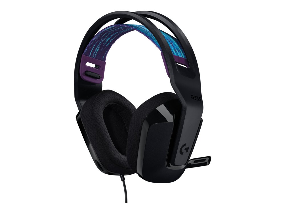 Logitech G335 | On-Ear Gaming Headset 3,5mm Connector | Zwart