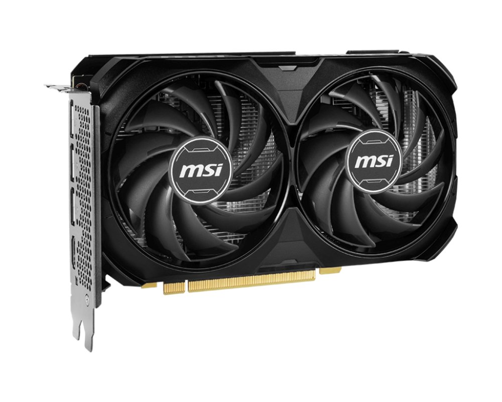 MSI GeForce RTX 4060 TI VENTUS 2X BLACK OC | 16GB GDDR6 VRAM | Videokaart | GPU | Nvidia - Afbeelding 4